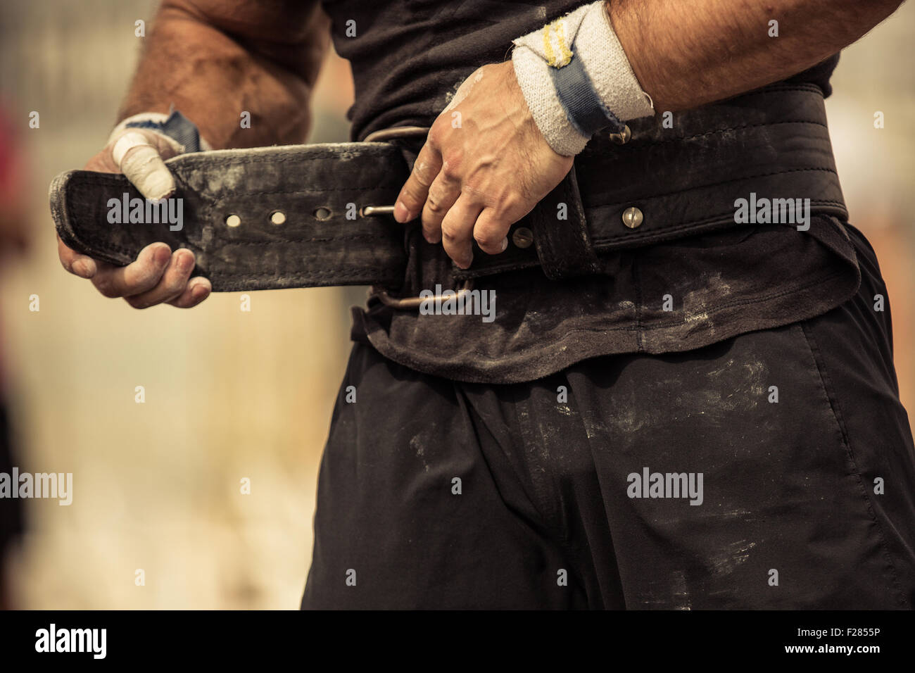 Bodybuilding Belt High Resolution Stock Photography and Images - Alamy