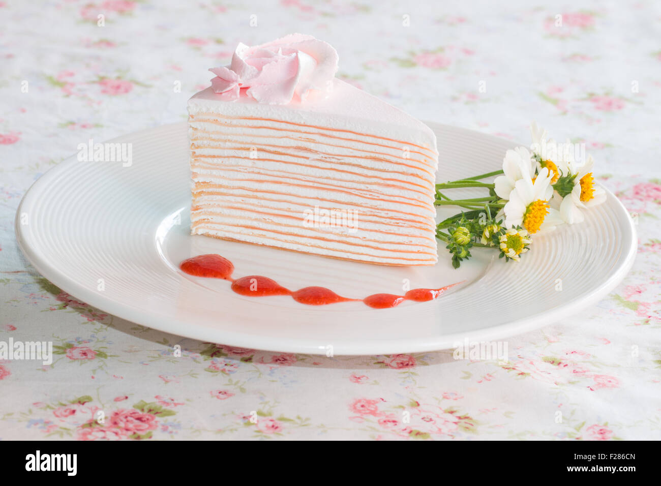 Mille Crepe Stock Photos Mille Crepe Stock Images Alamy