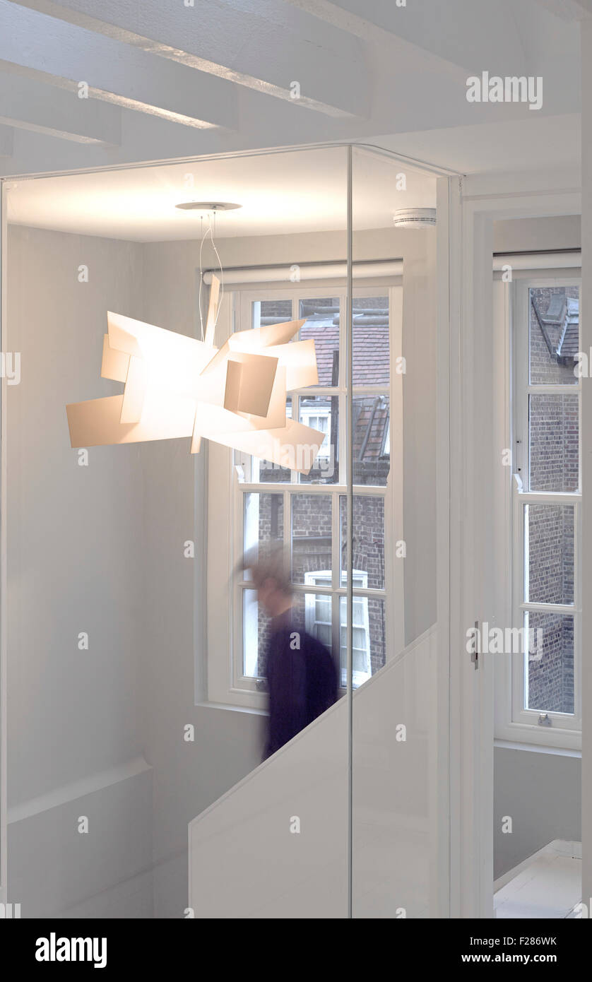 Interior View Of Top Floor Landing Westminster Terraced