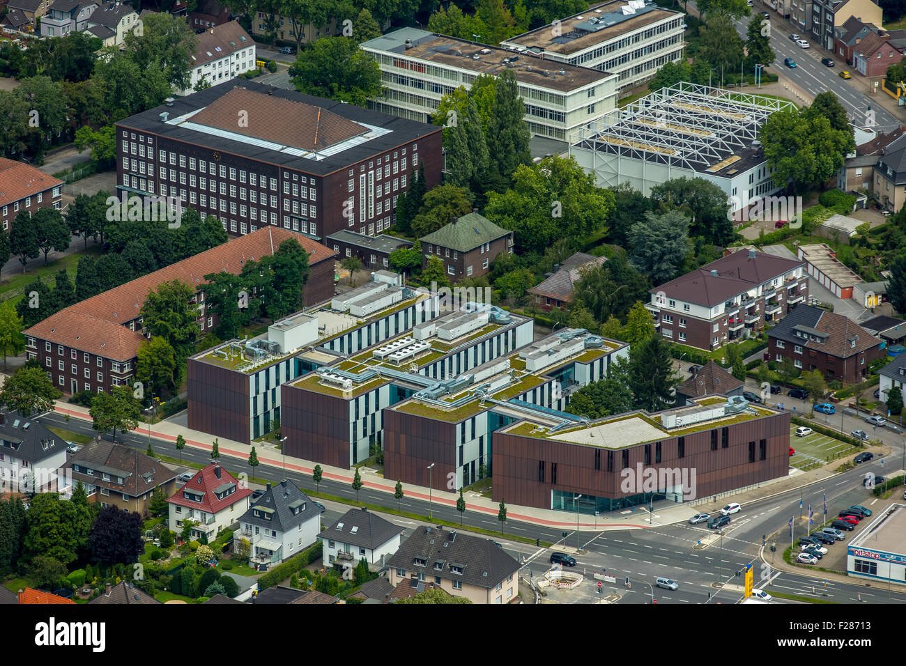 Ruhr West University, Campus Bottrop, Ruhr district, North Rhine-Westphalia, Germany Stock Photo