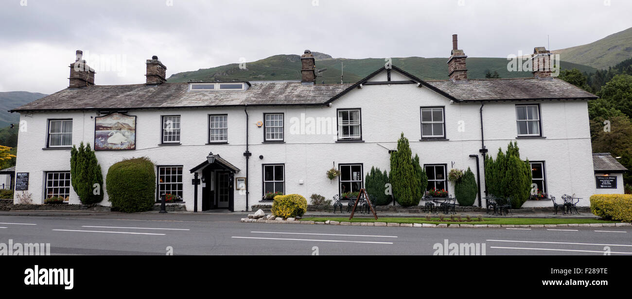 Swan Hotel, Grasmere, Cumbria, Endgland, UK. Stock Photo