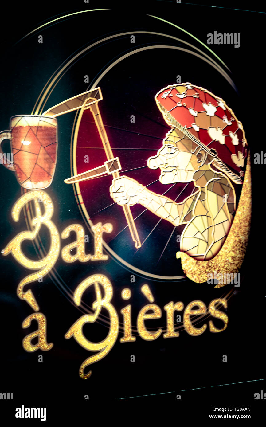 shop and street signs Stock Photo Alamy