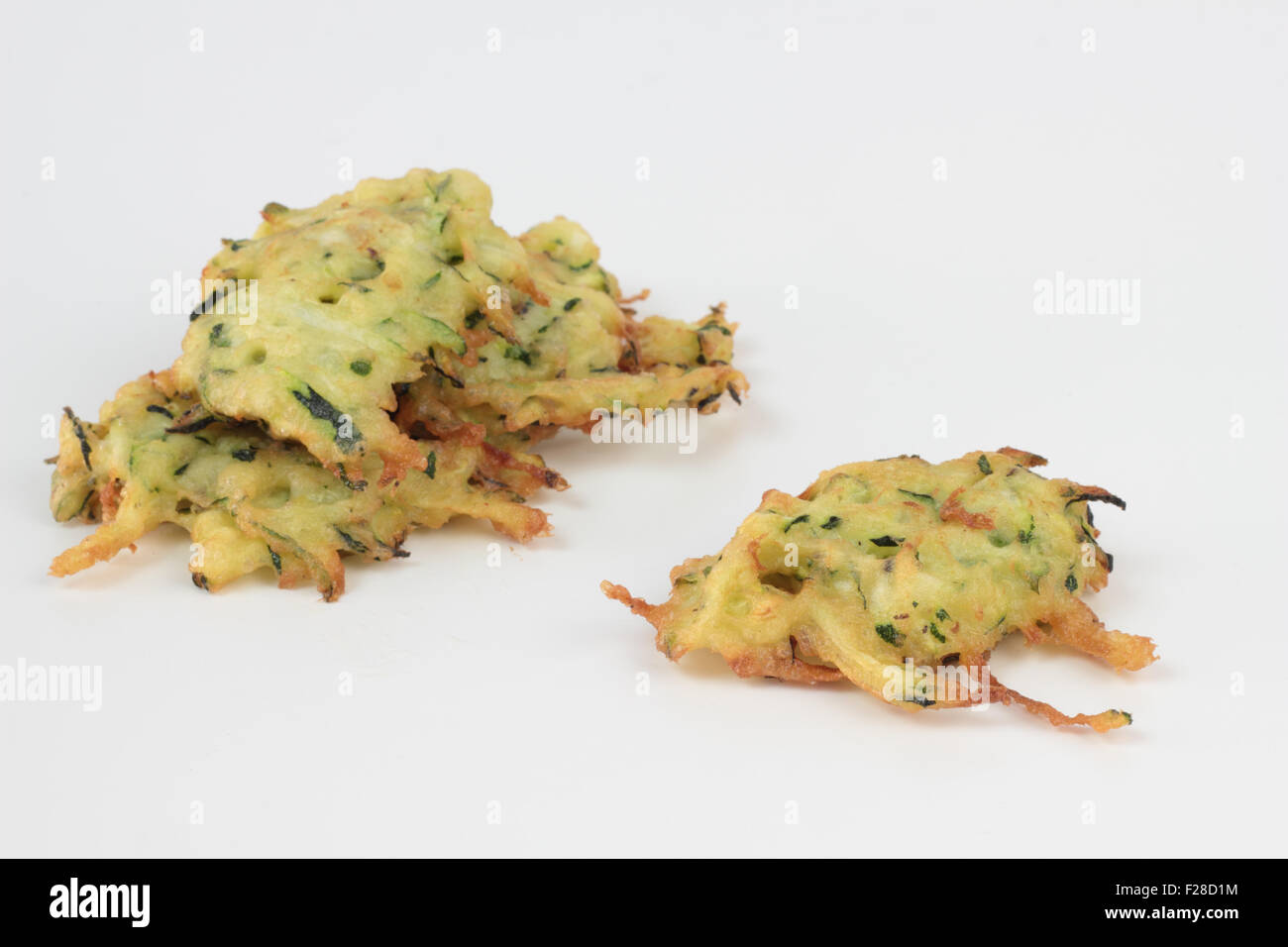 Deep fried courgette cakes. Cooked to perfection Stock Photo Alamy