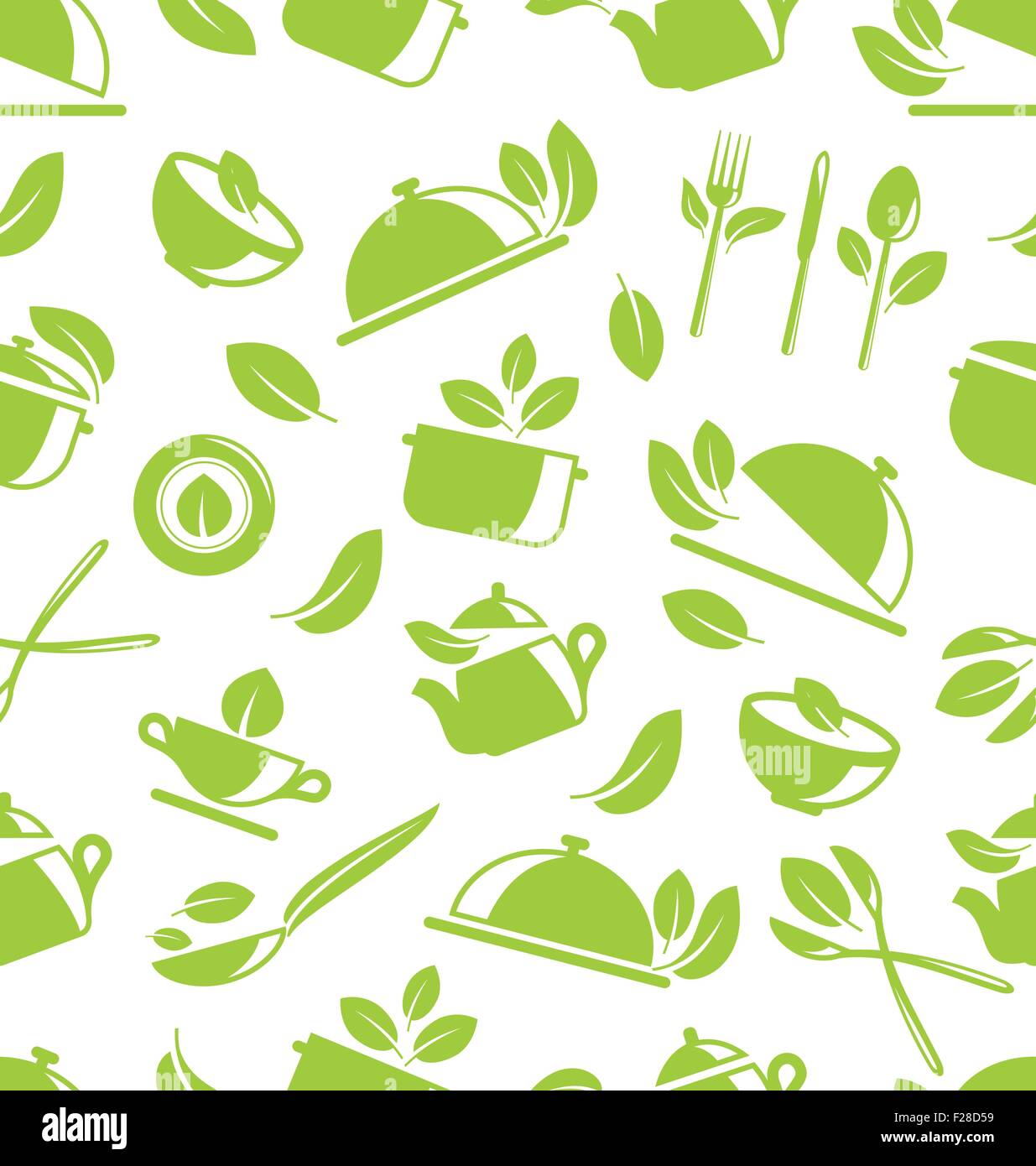 Seamless Pattern with Healthy Eating Stock Vector Image & Art - Alamy