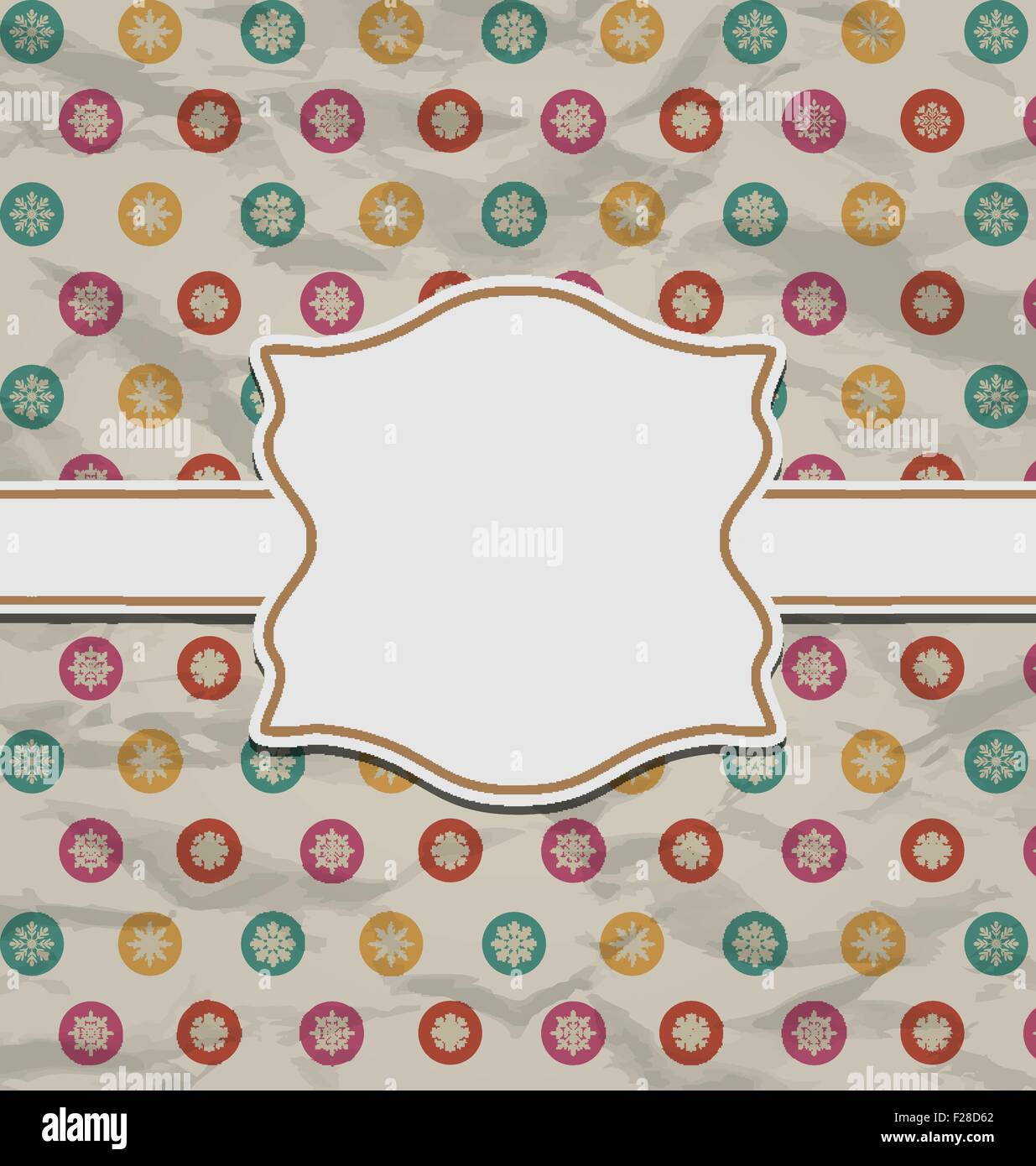 Paper texture snowflake Stock Vector Images - Alamy