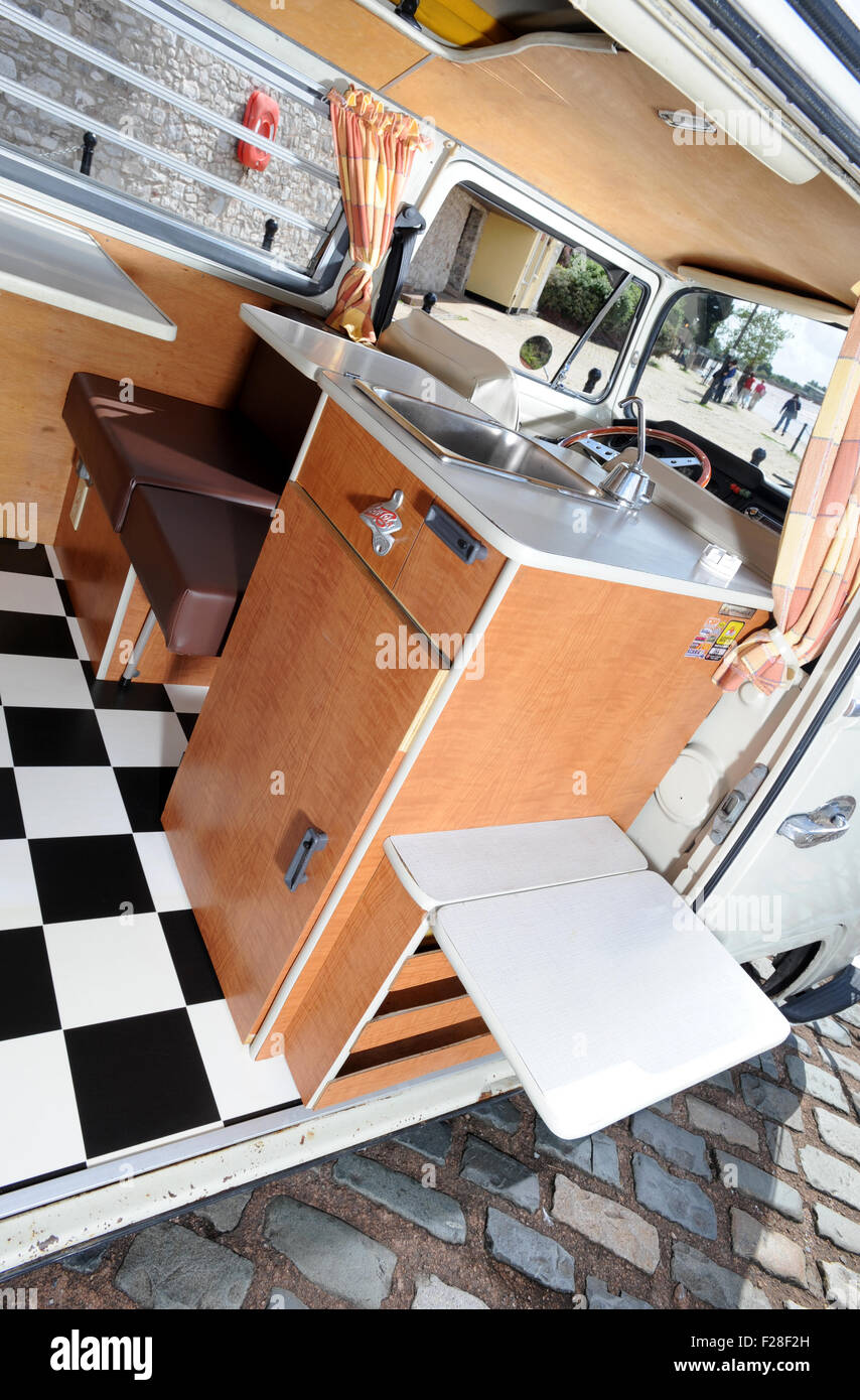 Vw bus interior hi-res stock photography and images - Alamy