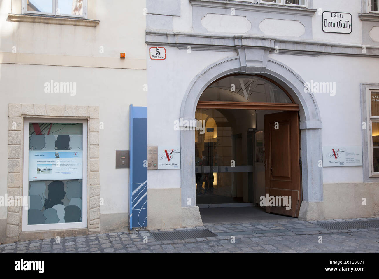 Mozart House Museum; Vienna; Austria Stock Photo