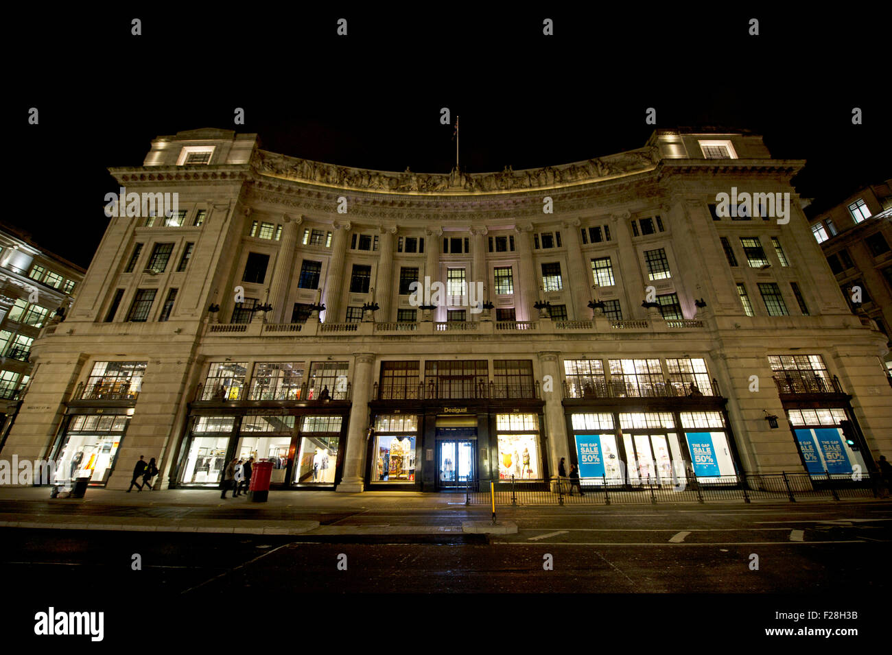 Desigual store on Regent street in London Stock Photo