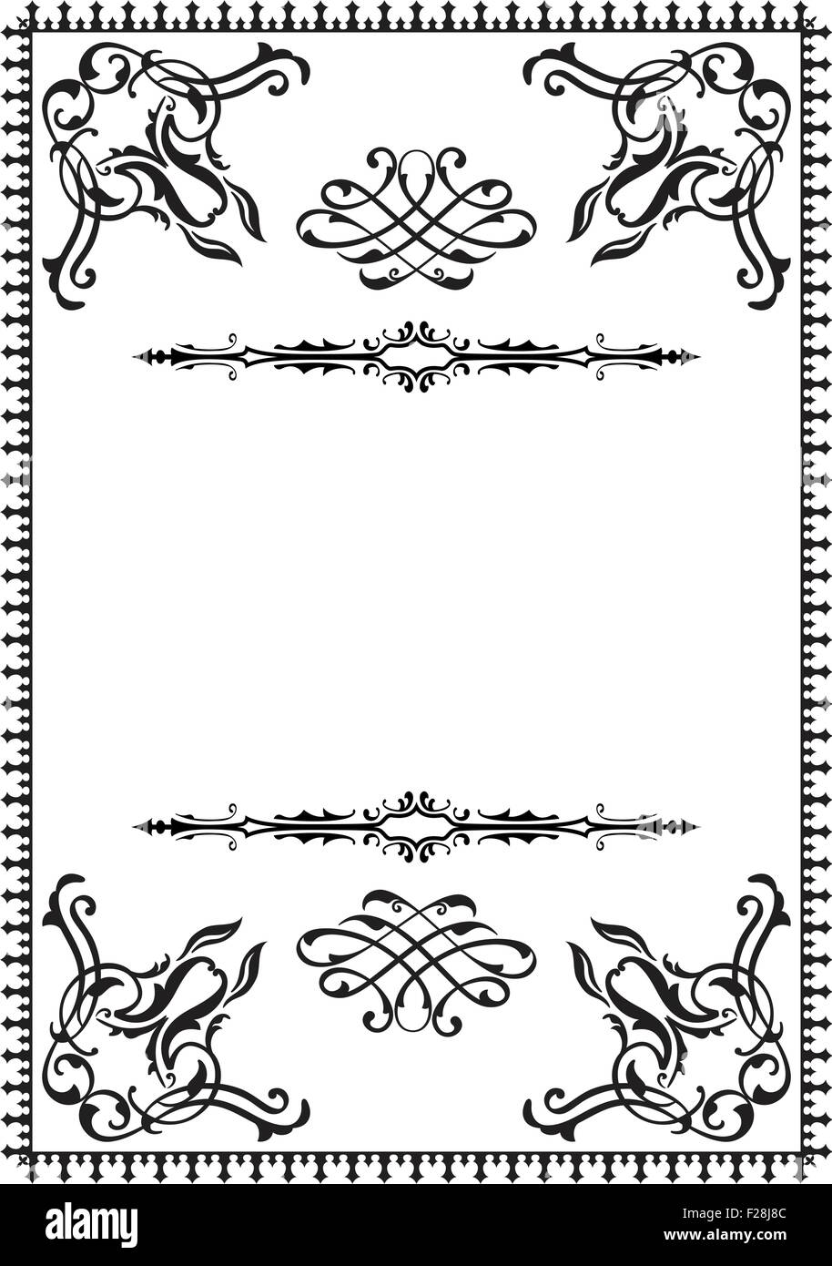 Rococco Stock Vector Images - Alamy