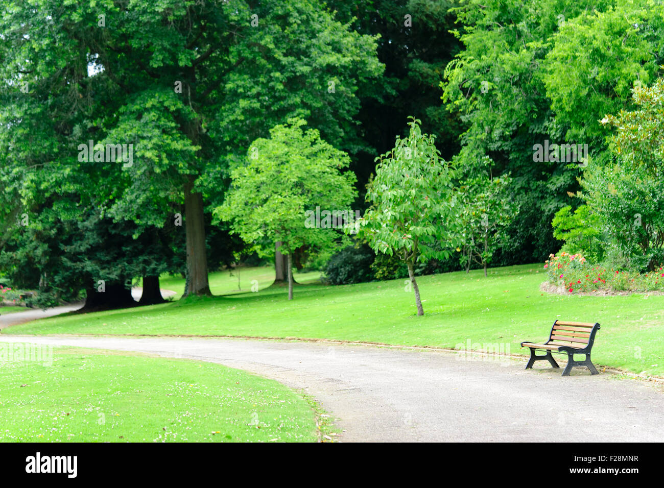 Parc de la Beaujoire nantes france Stock Photo - Alamy