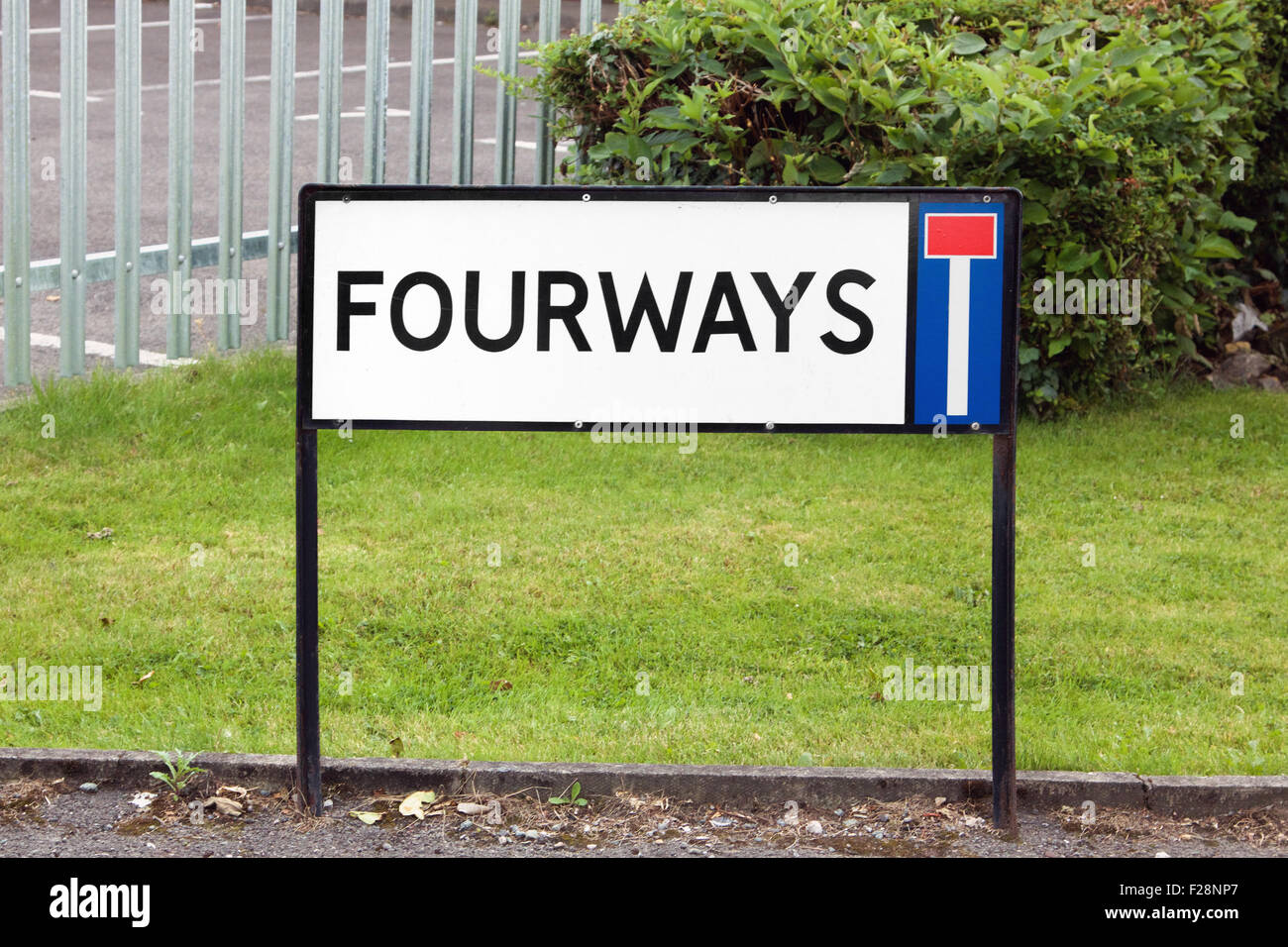 English street sign Stock Photo