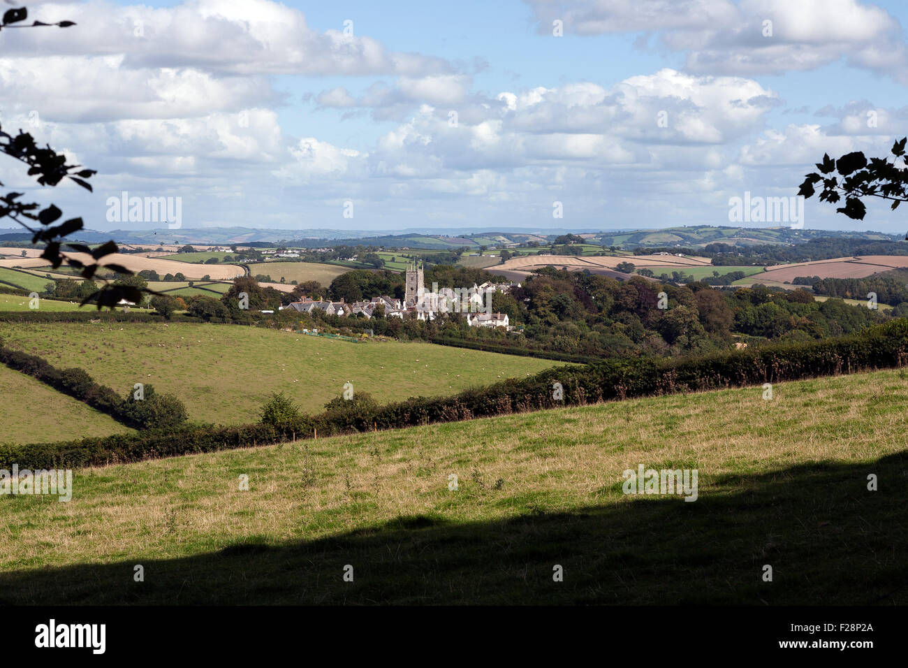 Drewsteignton,rolling devon fields ,Teign Valley,Dunsford,,autumn