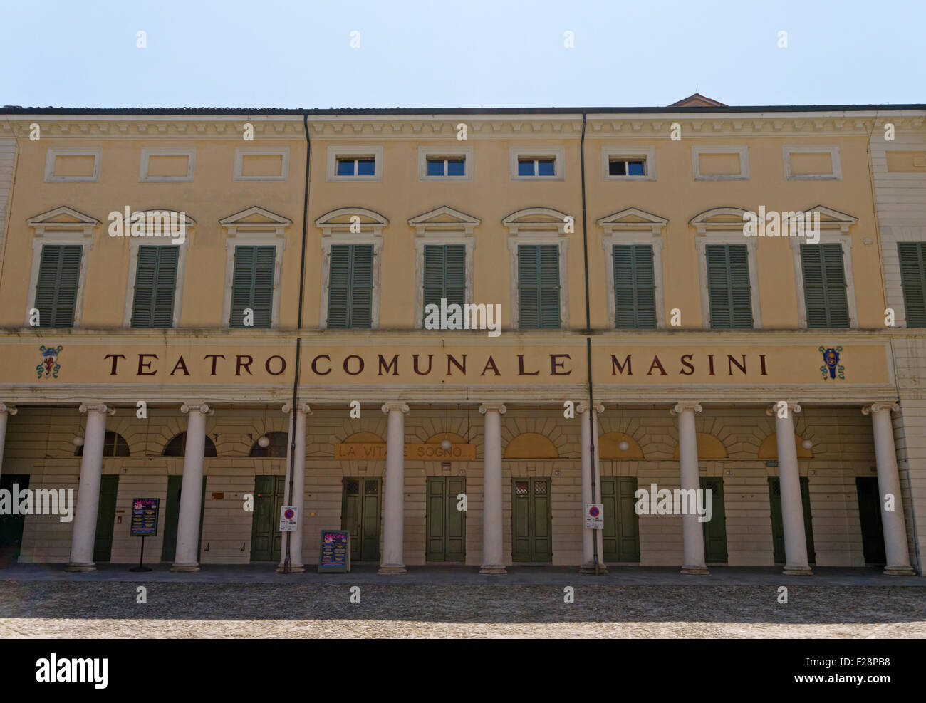 Teatro Comunale Masini, Faenza, Emilia Romagna, Italy Stock Photo - Alamy