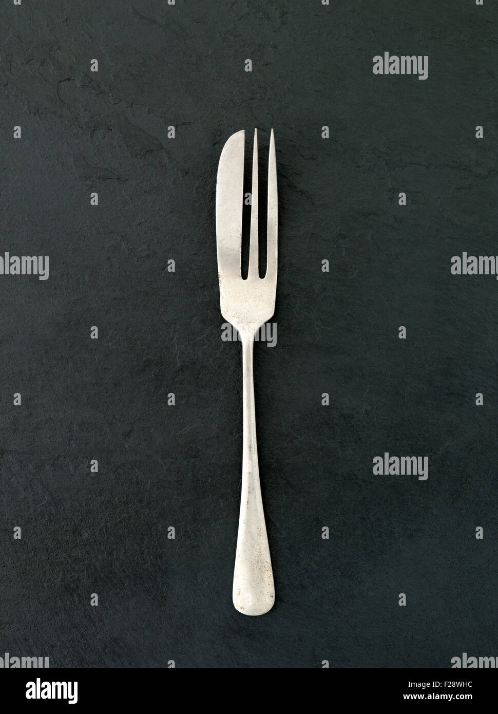 Vintage Cake Fork Stock Photo Alamy
