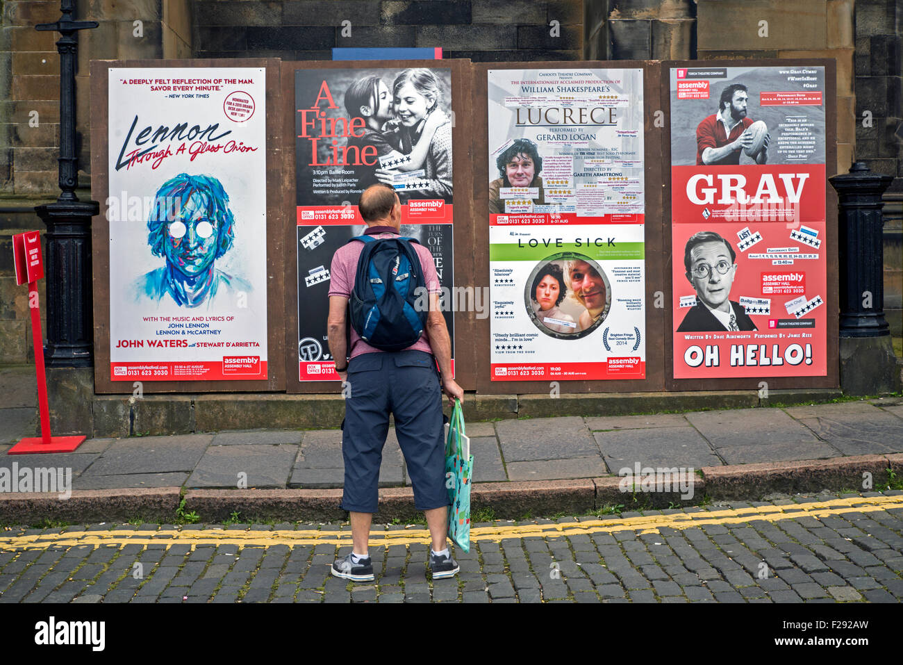 ポスター Fringe festival posters hi-res stock photography and images