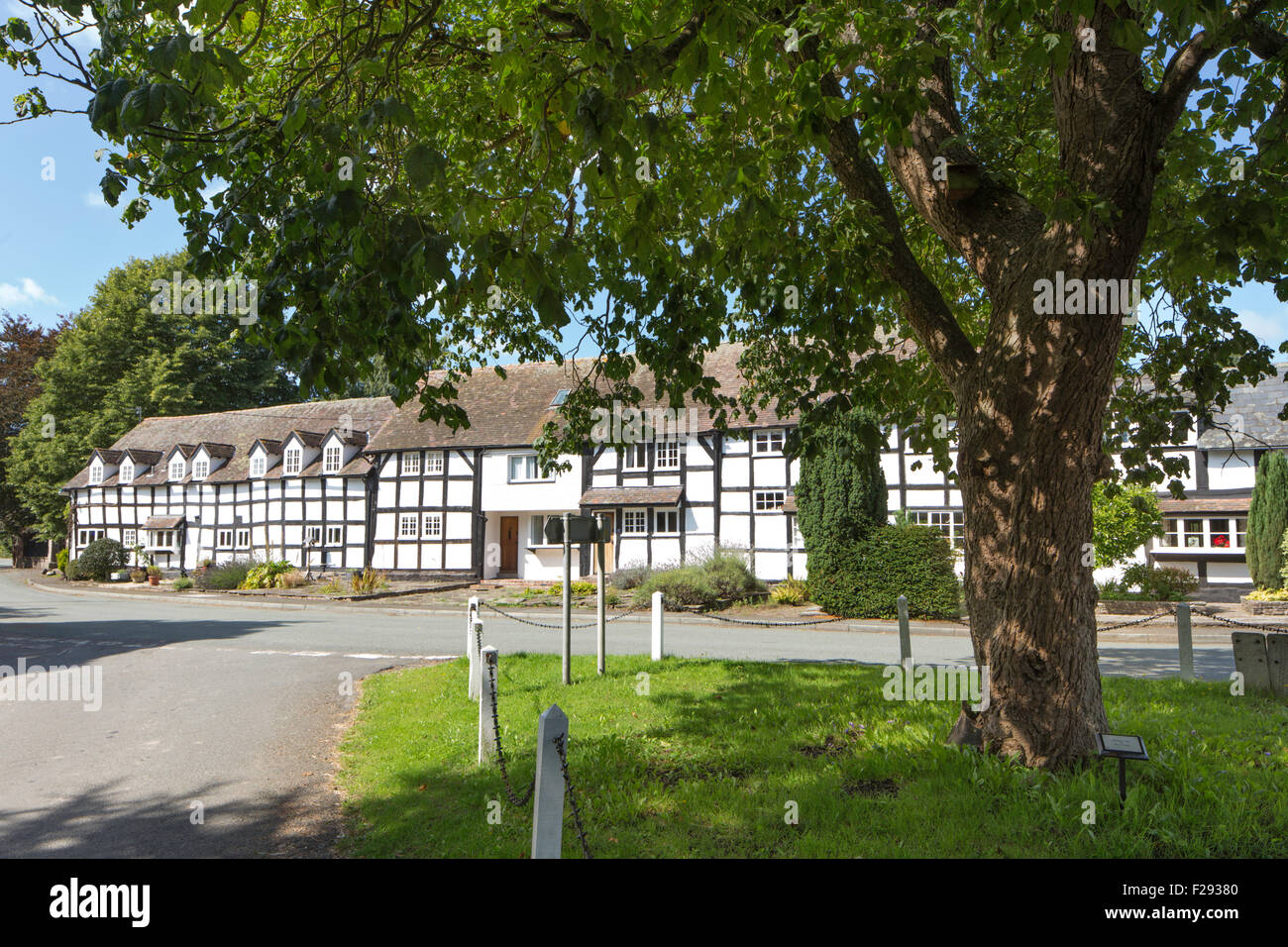 The village green in Dilwyn, Herefordshire, England, UK Stock Photo Alamy
