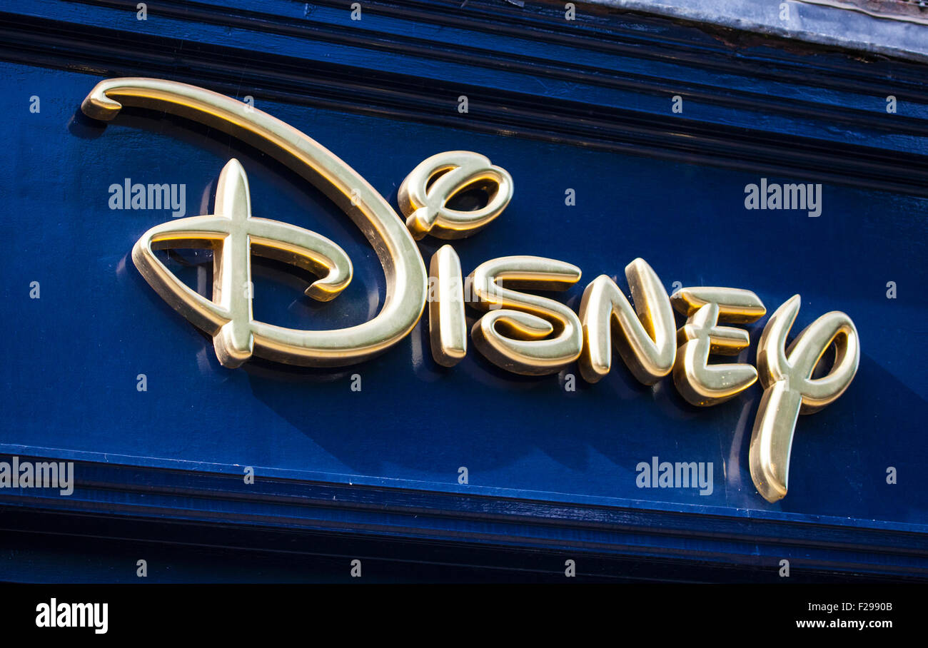 Disney store sign hi-res stock photography and images - Alamy
