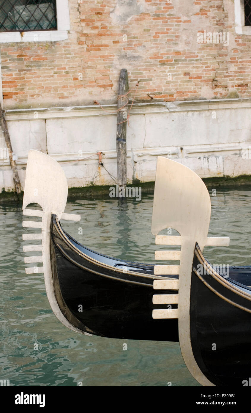 Photo of Gondola in the Venice canal Stock Photo Alamy