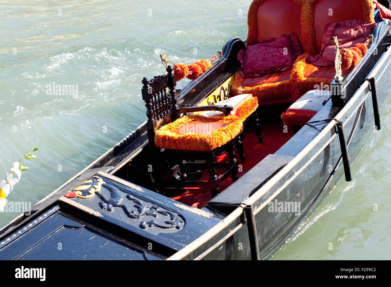 Typical gondola in venice hi-res stock photography and images - Alamy