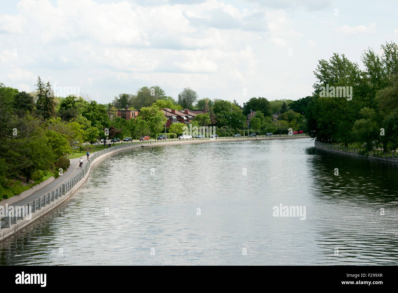 Rideau Canal - Ottawa - Canada Stock Photo