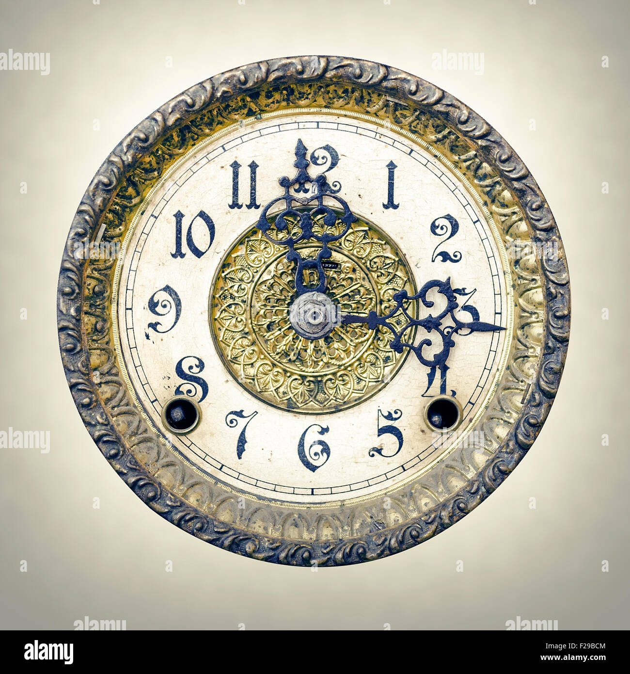 Black white clock face texture hires stock photography and images Alamy