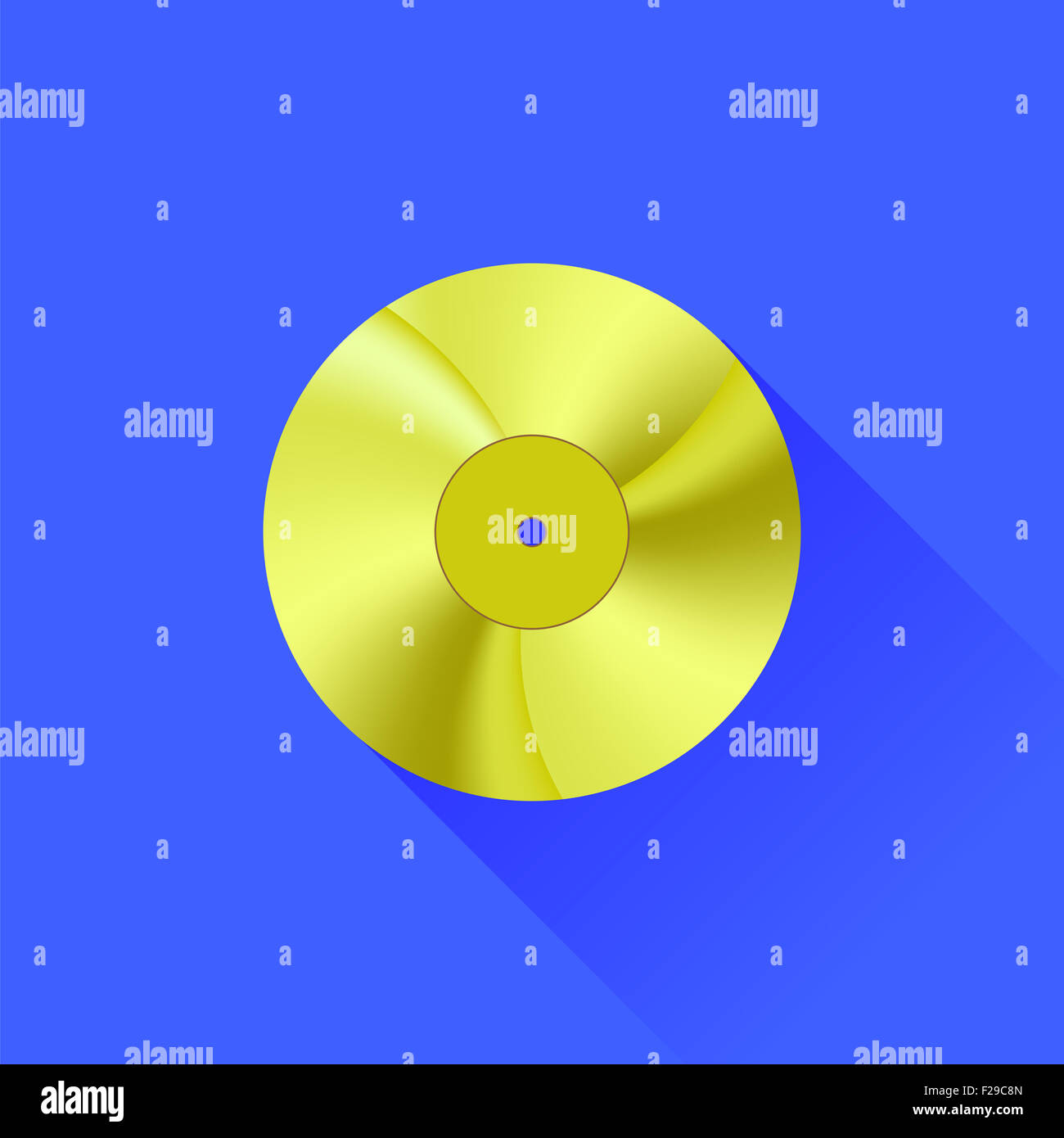 Gold record music disc hi-res stock photography and images - Alamy