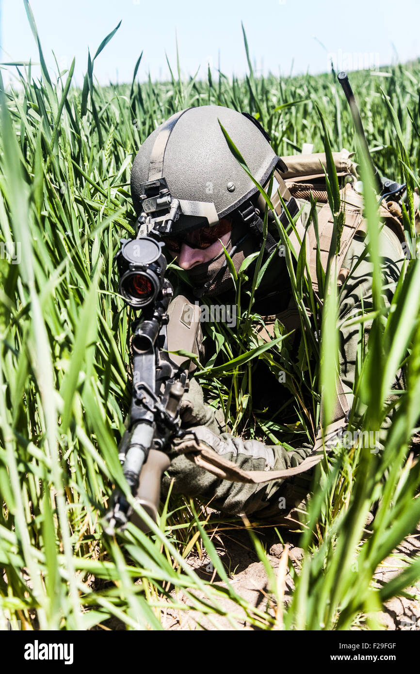 Jagdkommando Austrian special forces Stock Photo