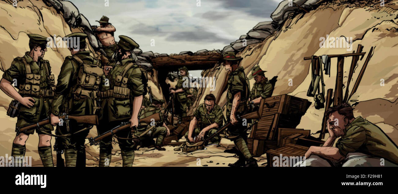25 April is an upcoming New Zealand animated documentary film about the ...