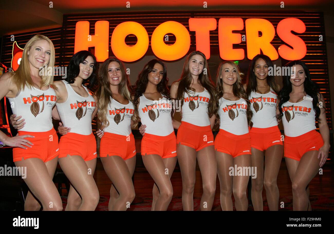 Las Vegas, NV, USA. 14th Sep, 2015. Hooters Girls at arrivals for World