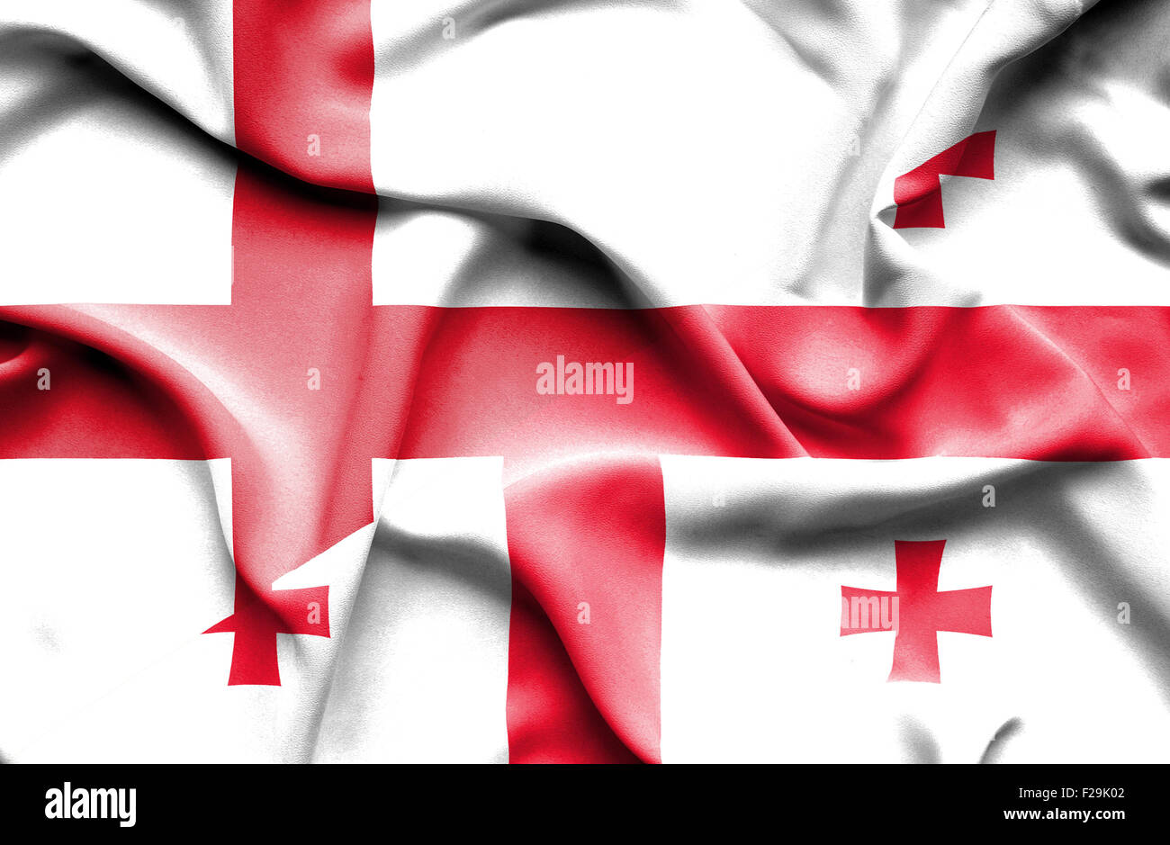 Waving flag of and England Stock Photo Alamy