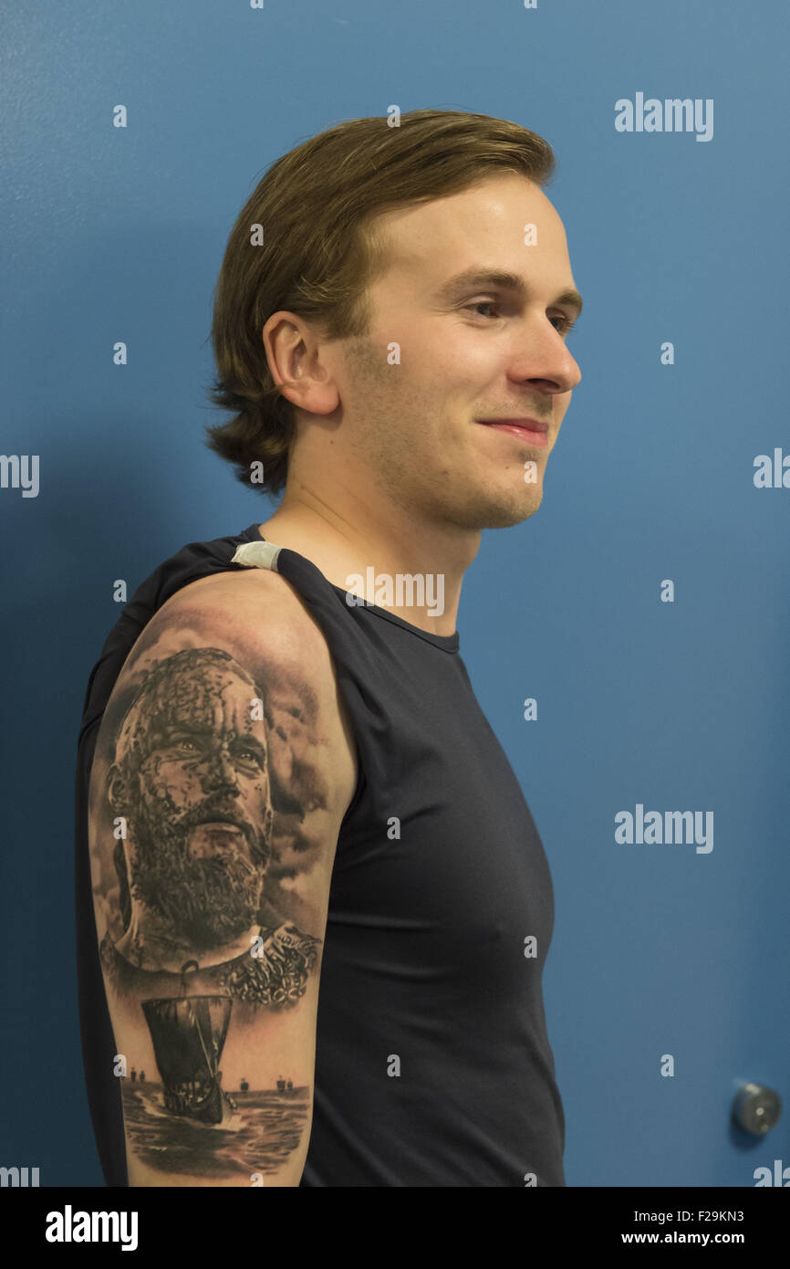 Tattoos sleeve hi-res stock photography and images - Page 2 - Alamy