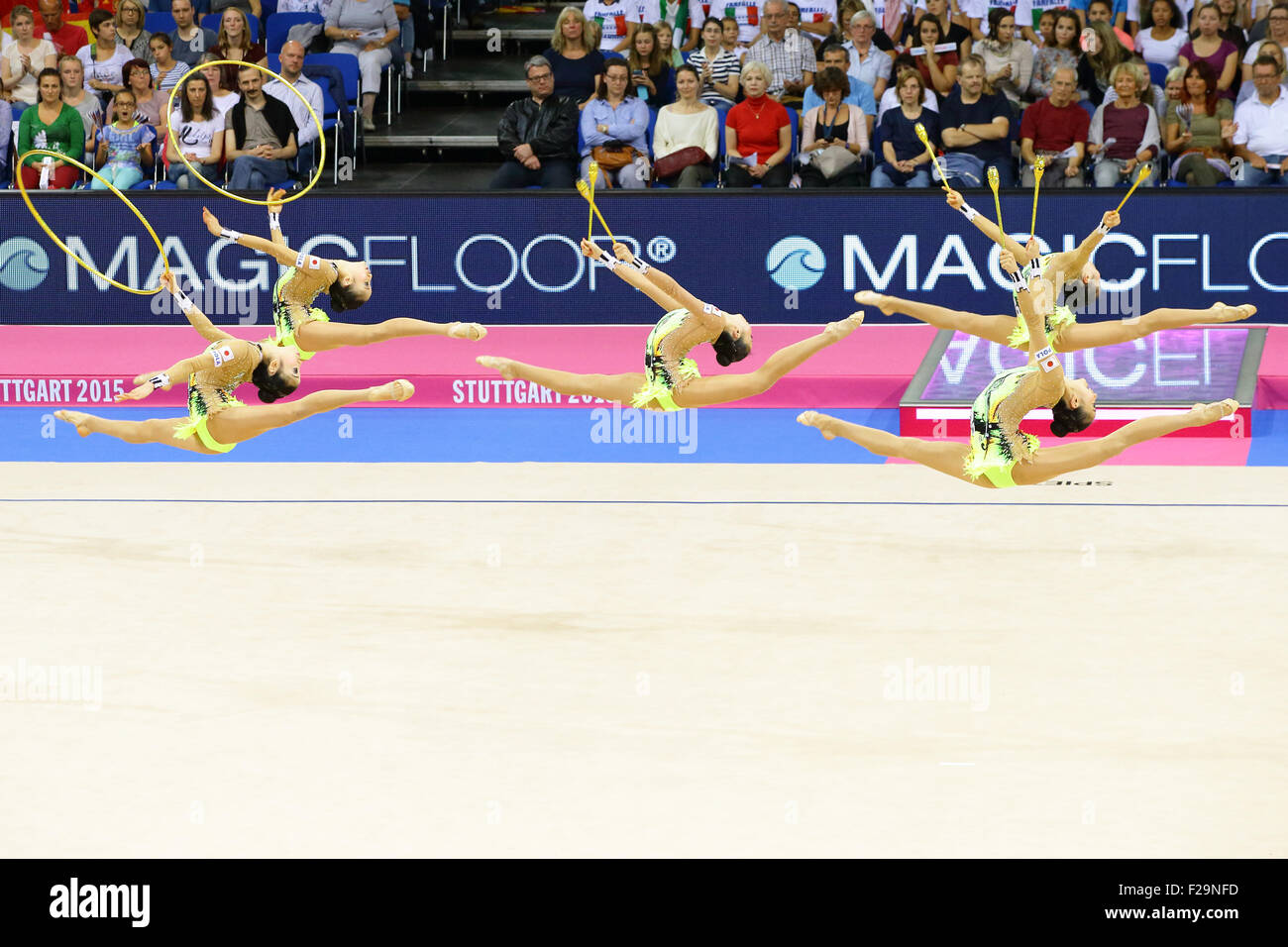 Rhythmic gymnastics team japan hires stock photography and images Alamy
