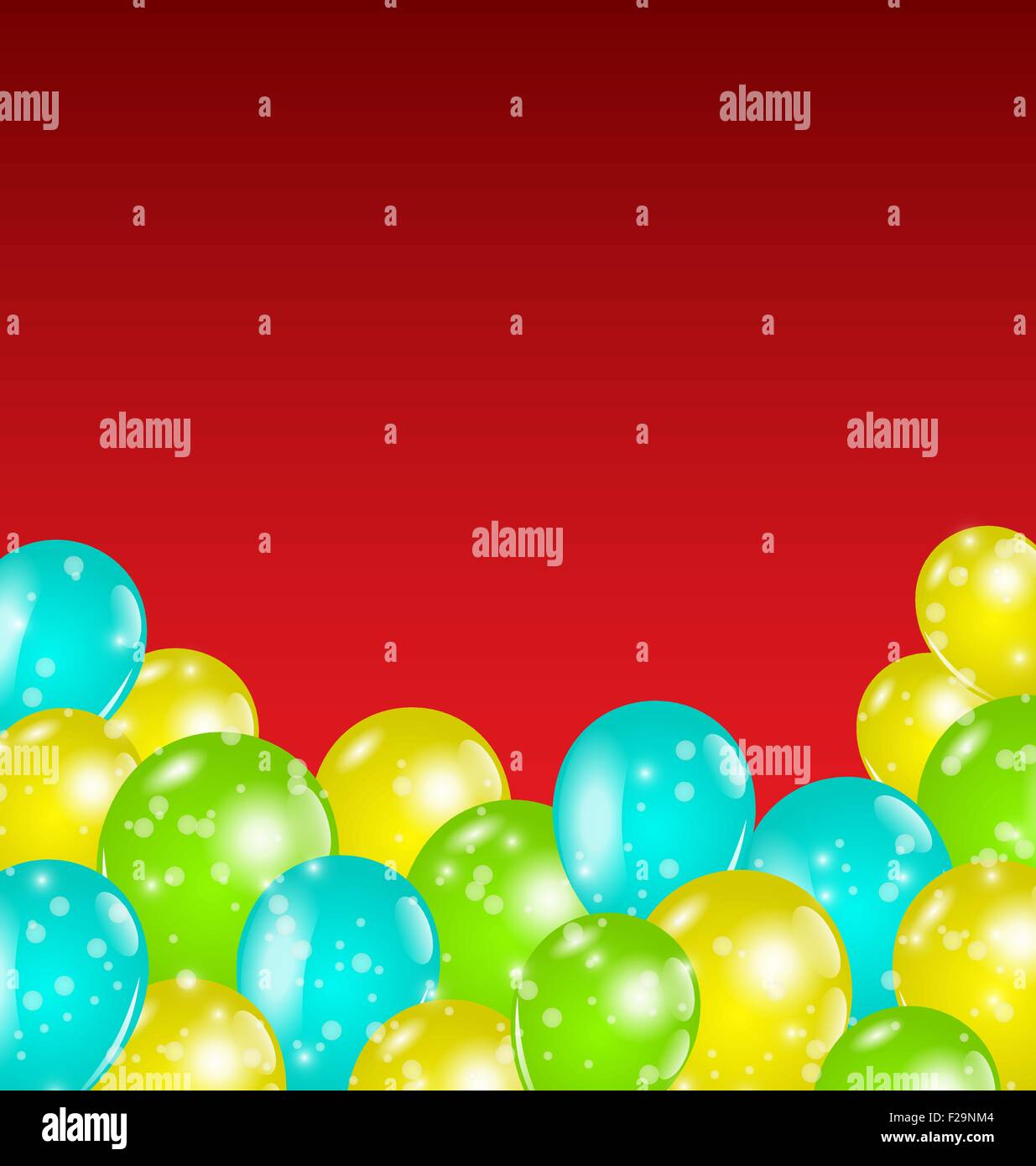 Set colorful balloons for your holiday Stock Vector Image & Art - Alamy