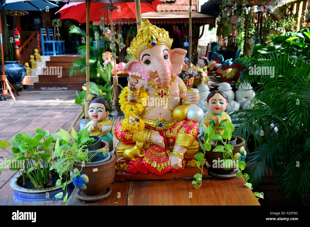 Ganesha or Ganesh figure : Lord of Success (The Hindu Elephant-Deity