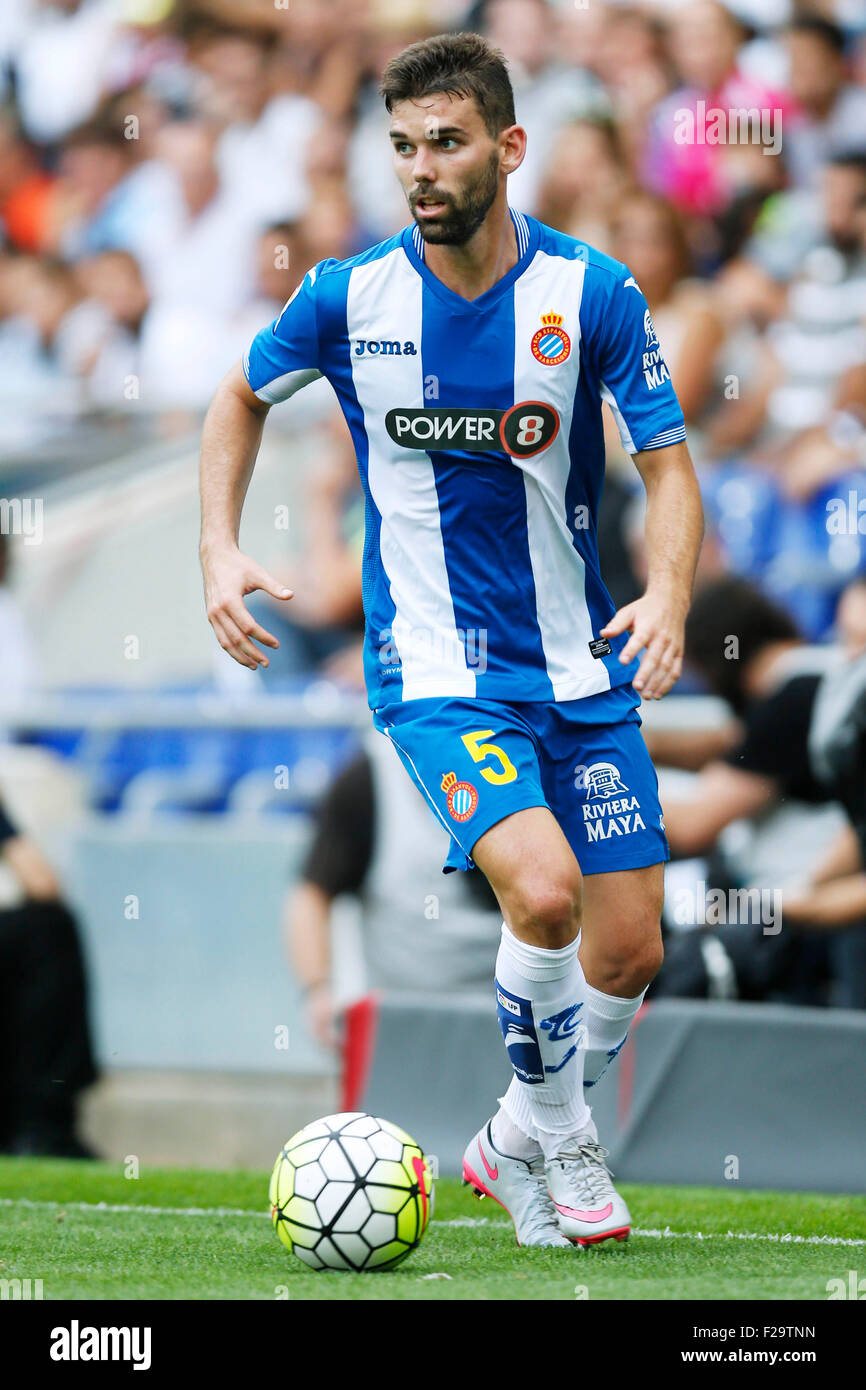 Victor Alvarez (Espanyol), SEPTEMBER 12, 2015 - Football / Soccer : Spanish  