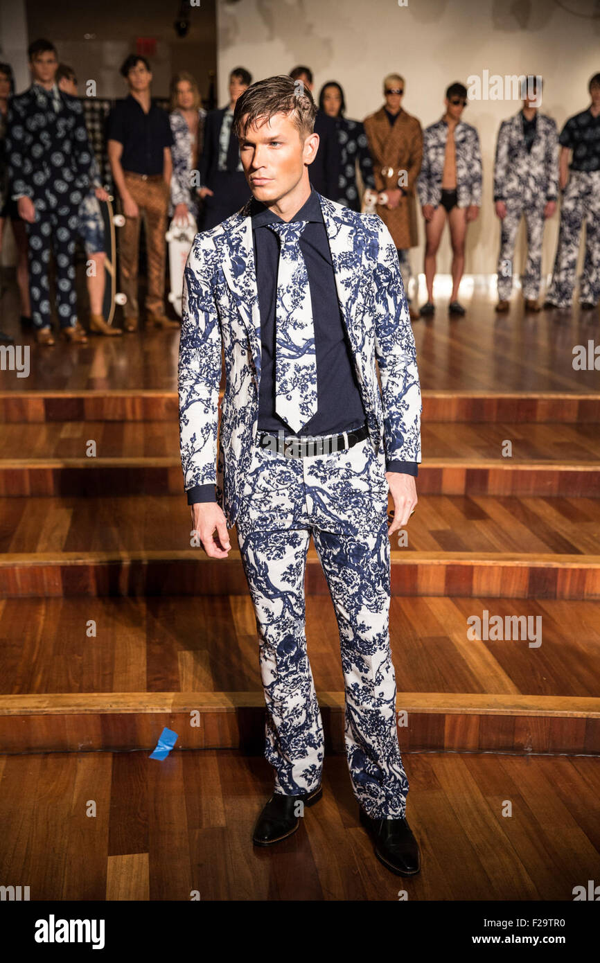 Malan Bretan presentation for CFDA New York Mens Fashion Week