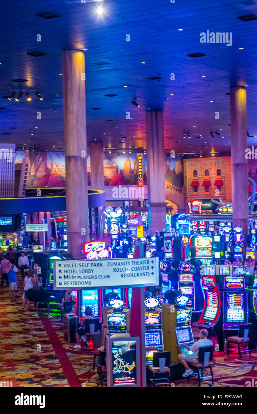 New York-New York Hotel & Casino in Las Vegas Stock Photo - Alamy