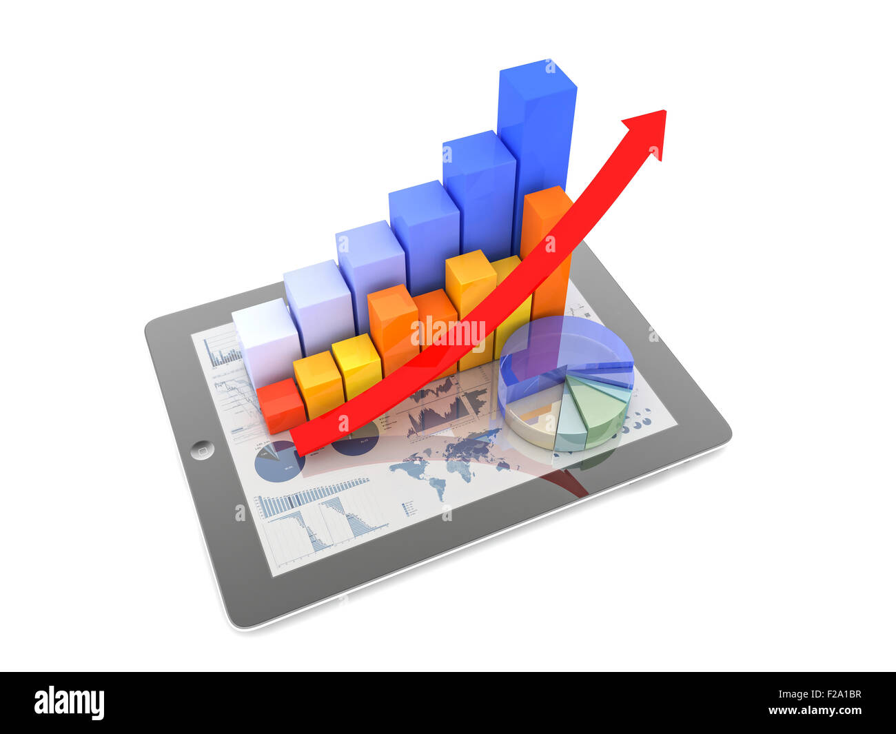 Computer chart Cut Out Stock Images & Pictures - Alamy