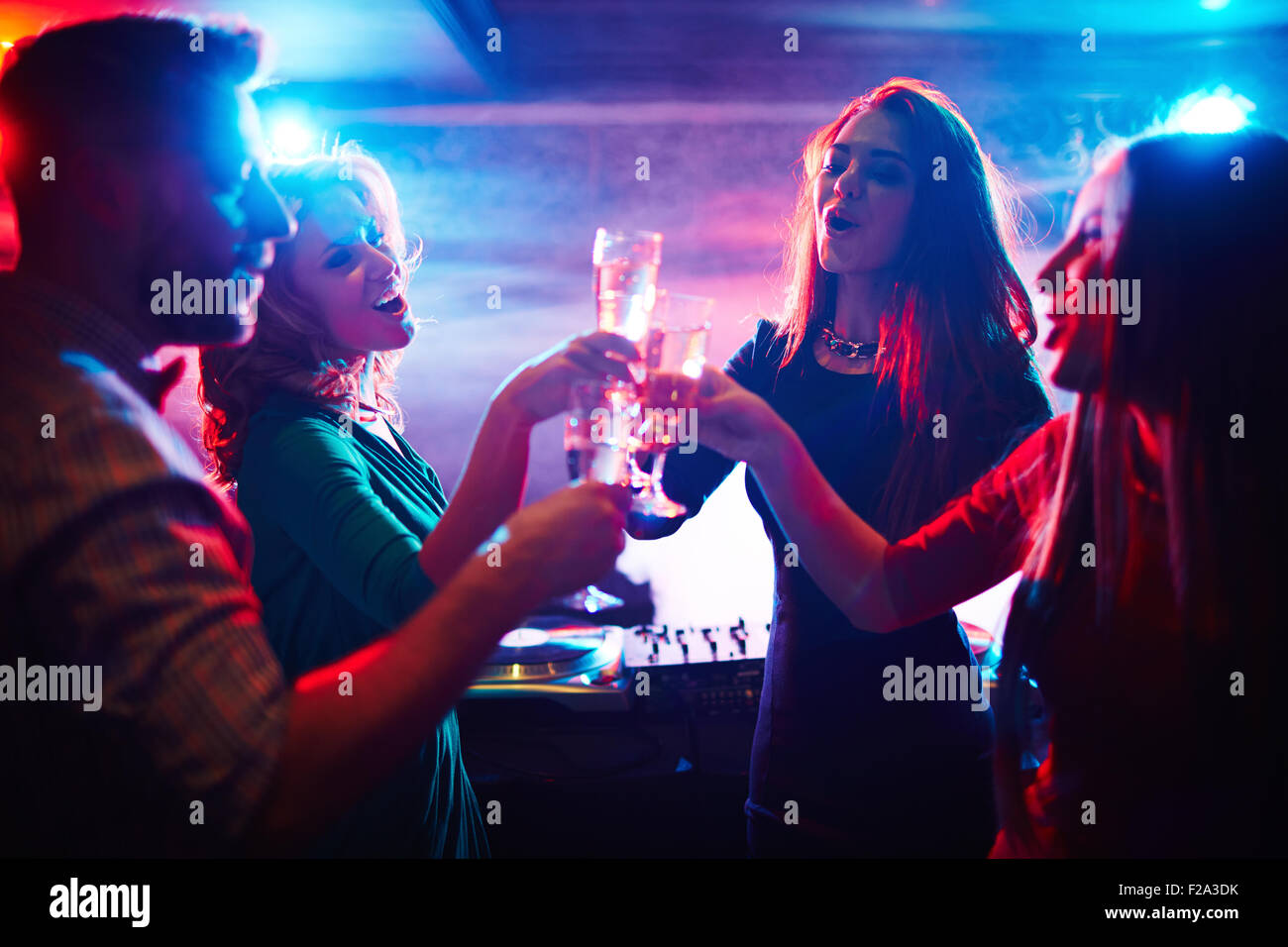 toasting-at-party-stock-photo-alamy