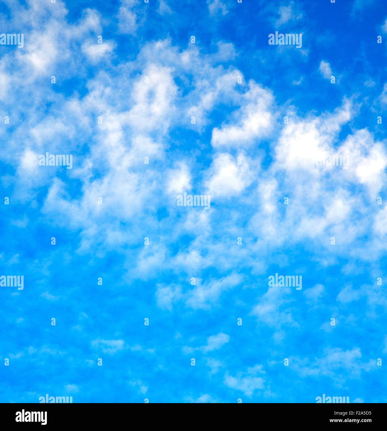 in the blue sky white soft clouds and abstract background Stock Photo ...