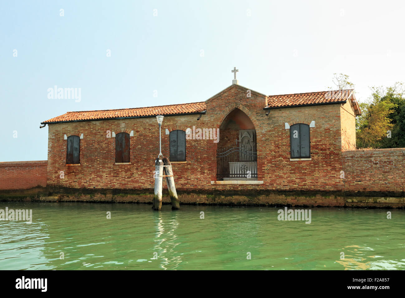 Isola di San Giacomo in Paludo island, Venetian Lagoon / Laguna Veneta between Murano and Burano. Stock Photo