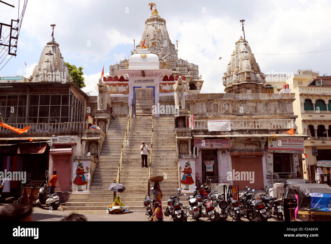 Jagdish Temple, Udaipur, Rajasthan Stock Photo