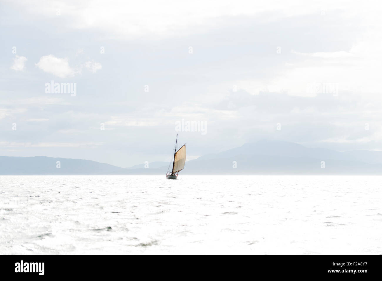 Sailing away Stock Photo Alamy