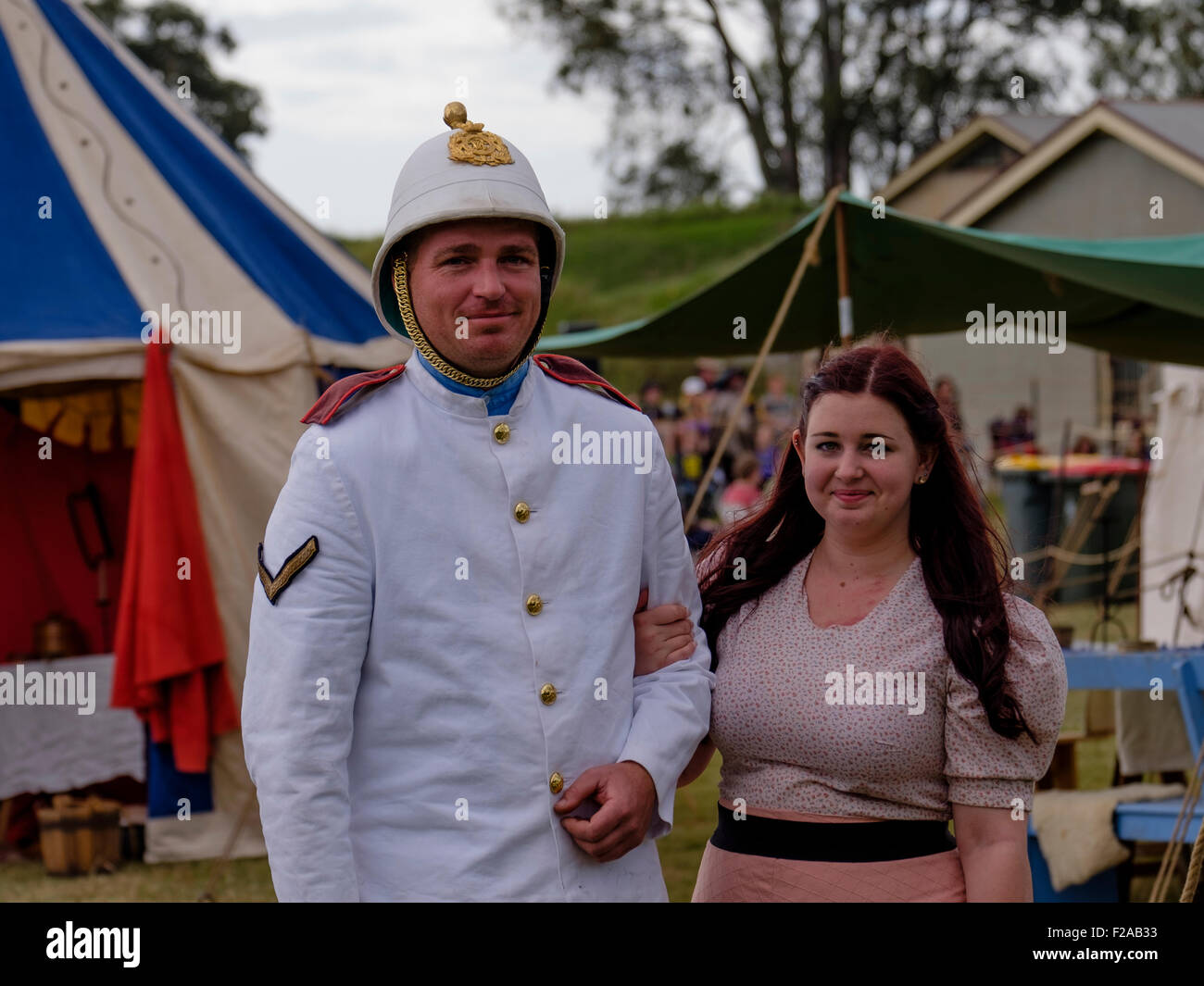 History Alive 2015 Stock Photo Alamy