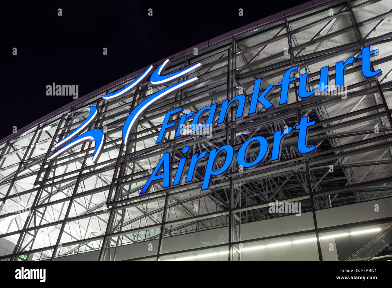 Frankfurt International Airport Logo Stock Photo