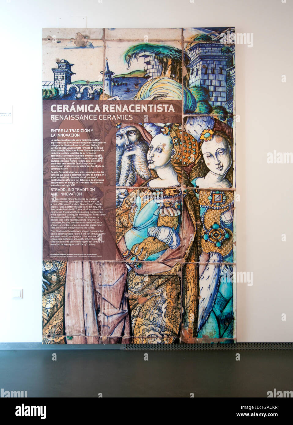 Renaissance Ceramics exhibition ceramic tile museum, Centro Ceramica