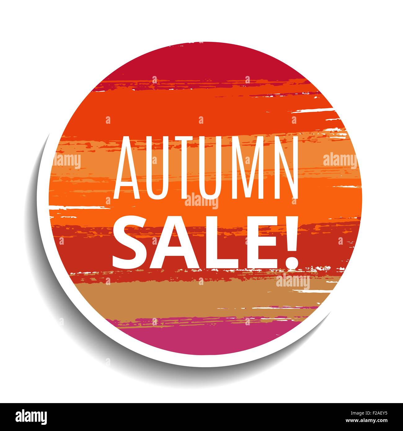 Sale Tag Rund Round Vector Sale Tag from Brush Strokes Stock Vector Image & Art - Alamy