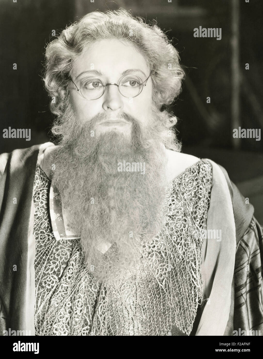 Bearded lady (OLVI008 OU368 F) Stock Photo