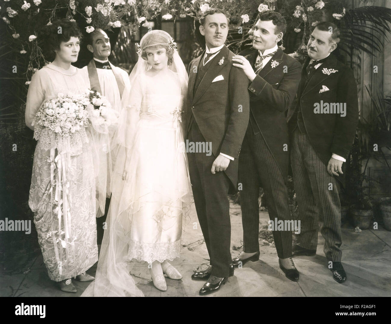 The wedding party (OLVI008 OU138 F) Stock Photo
