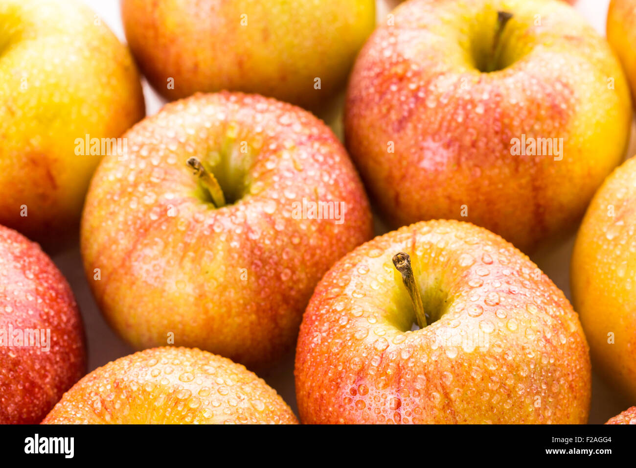 Gala apple organic hi-res stock photography and images - Alamy